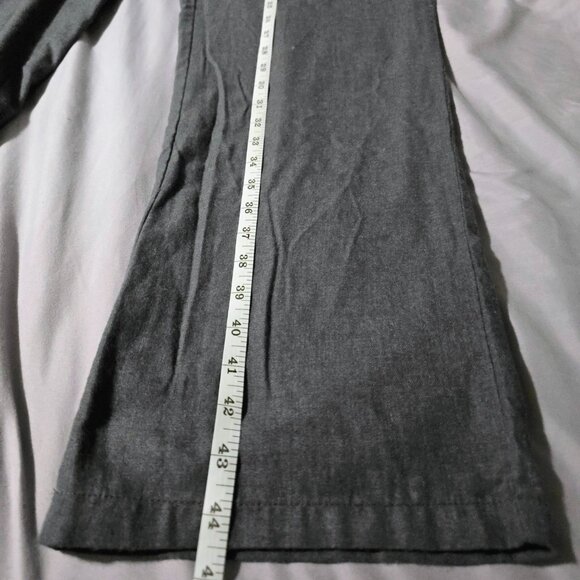 American Tall Pajama Pants Gray Wide Leg Drawstring Lounge Wear Size Large Tall - Picture 5 of 12